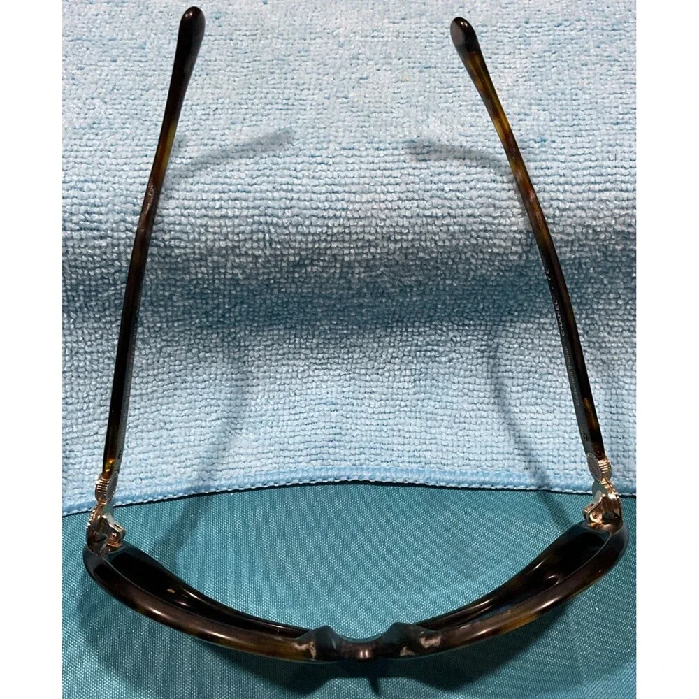 Chanel Womens Bouton Collection Sunglasses Tortoise Shell Frames Pink CC Button
